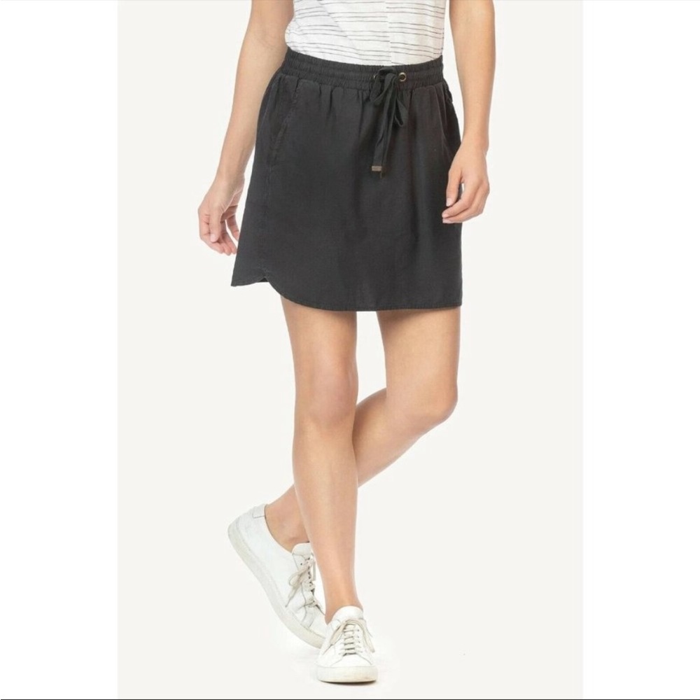 LILLA P Cotton Drawstring Skirt